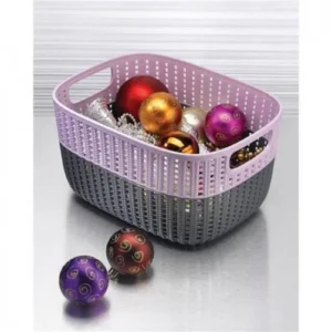 Örgü Desen Sepet 3 Lt Çift RenkStok Royaleks-G649