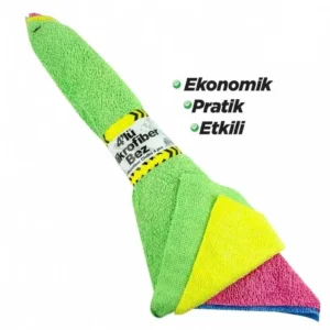 Mikrofiber Bez 30x30 cm 4'lü Royaleks-K-87