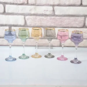 6'lı Kahve Yanı Su Bardağı Lal 506 Royaleks-506