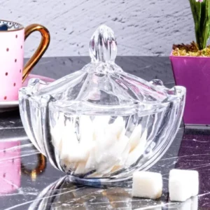 Kapaklı Cam Yıldız Şekerlik Royaleks-Dm601-3J