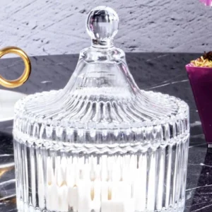 Kapaklı Cam Küçük Şekerlik Royaleks-Tg033-1J