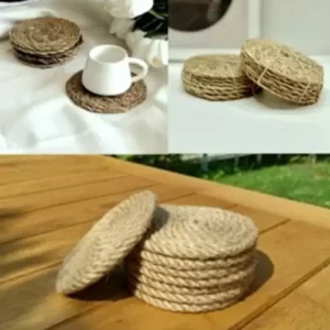 Hasır Bardak Altı 6 Lı Royaleks-Sgs10