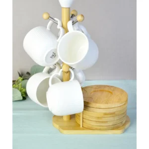 Paçi Bellina Bambulu Askılı Fincan Takımı Royaleks-RYLHD0128