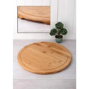 Bambu Pizza Tahtası 32 cm Royaleks-Bpt32