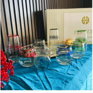 Herencıa 12 Parça Lal Bardak Karizma 4 Renk Royaleks-RYLHD0191