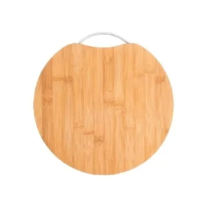 Bambu Yuvarlak Sunum Tahtası 25*25 Royaleks-Bek201