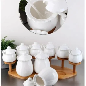 Porselen 9 Parça Hürrem Baharat Takımı Royaleks-Tr399