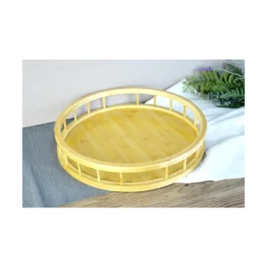 Paçi Bambu Yuvarlak Tepsi 36 Cm Royaleks-700538