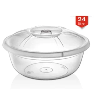 5 No Hamur Leğeni Şeffaf 24 Lt Royaleks-MRD240