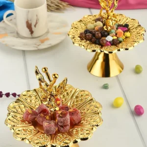 Japon Gülü Lokumluk Kahve Yanı Sunumluk 1 Adet Akrilik Royaleks-ZYT58