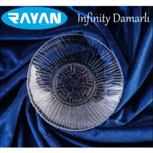 Cam Tabak Güneş Yıldız Gül Model 6'lı Royaleks-G-404