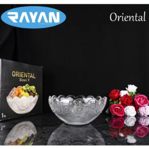 Cam Kase Bohemia Meyvelik 23 Cm. Royaleks-G-505B