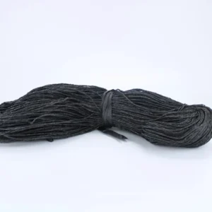 Siyah Renk Çile Kağıt İp Çanta Ipi Supla Ipi No:12 - (550-600 gr)