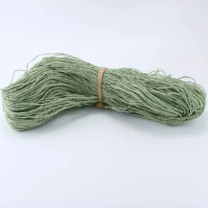 Küf Yeşili Renk Çile Kağıt İp Çanta Ipi Supla Ipi No:49 - (550-600 gr)