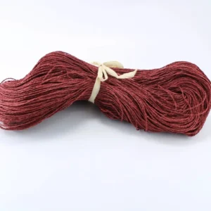Bordo Renk Çile Kağıt İp Çanta Ipi Supla Ipi No:62 - (550-600 gr)