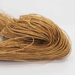 Hasır Renk Çile Kağıt İp Çanta Ipi Supla Ipi No:70 - (550-600 gr)