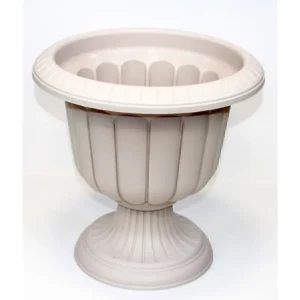 9,8 Litre Nergis Ayaklı Saksı Kırık Beyaz Royaleks-N001