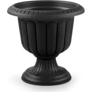 Nergis Ayaklı Saksı 48 Cm Antrasit 2 No 3 Lt. Royaleks-N002