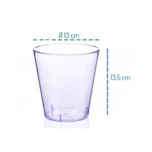 Orkide Şeffaf Saksı 1.2 Litre Royaleks-ORK0