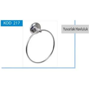 Yuvarlak Havluluk Krom Royaleks-TAÇ217-SM