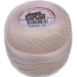 Kaplan Etamin Ve Kanaviçe İpi 8 No Kod/Renk: 748 - Royaleks