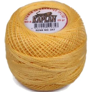 Kaplan Etamin Ve Kanaviçe İpi 8 No Kod/Renk: 347 - Royaleks