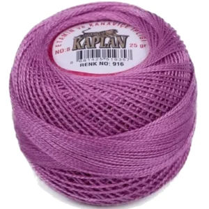 Kaplan Etamin Ve Kanaviçe İpi 8 No Kod/Renk: 916 - Royaleks