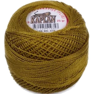 Kaplan Etamin Ve Kanaviçe İpi 8 No Kod/Renk: 470 - Royaleks