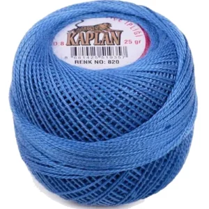 Kaplan Etamin Ve Kanaviçe İpi 8 No Kod/Renk: 820 - Royaleks