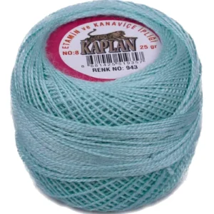 Kaplan Etamin Ve Kanaviçe İpi 8 No Kod/Renk: 943 - Royaleks