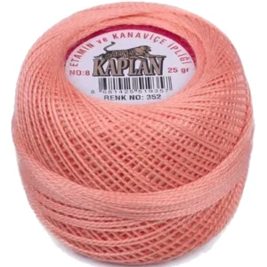 Kaplan Etamin Ve Kanaviçe İpi 8 No Kod/Renk: 352 - Royaleks
