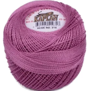 Kaplan Etamin Ve Kanaviçe İpi 8 No Kod/Renk: 318 - Royaleks