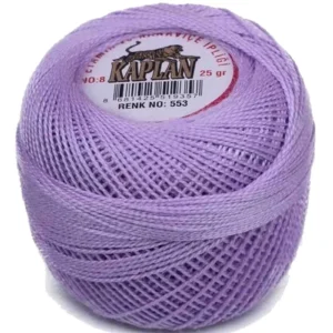 Kaplan Etamin Ve Kanaviçe İpi 8 No Kod/Renk: 553 - Royaleks