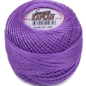 Kaplan Etamin Ve Kanaviçe İpi 8 No Kod/Renk: 550 - Royaleks
