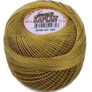 Kaplan Etamin Ve Kanaviçe İpi 8 No Kod/Renk: 580 - Royaleks