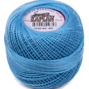 Kaplan Etamin Ve Kanaviçe İpi 8 No Kod/Renk: 995 - Royaleks