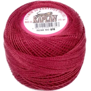 Kaplan Etamin Ve Kanaviçe İpi 8 No Kod/Renk: 816 - Royaleks