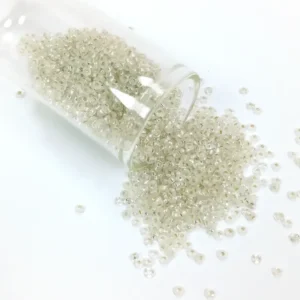 Dökme Cam Kum Boncuk (11/0) 2 mm - 60 Gram - Şeffaf - BNC069