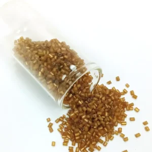 Kesme Cam Boncuk 2mm - 20 Gram - Şeffaf Kahverengi -BNC306