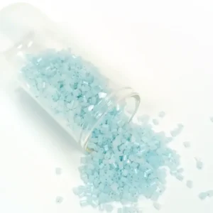 Kesme Cam Boncuk 2mm - 20 Gram - Maz Buz Mavi -BNC321