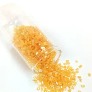 Kesme Cam Boncuk 2mm - 20 Gram - Şeffaf Açık Sarı -BNC335