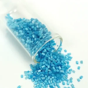 Kesme Cam Boncuk 2mm - 20 Gram - Mat Mavi -BNC338