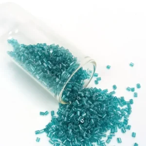 Kesme Cam Boncuk 2mm - 60 Gram - Şeffaf Turkuaz - BNC364