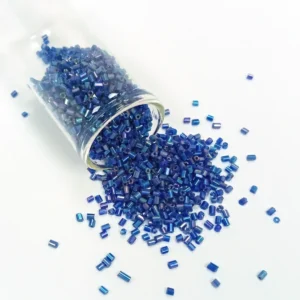 Kesme Cam Boncuk 2mm - 60 Gram - Koyu Mavi - BNC392