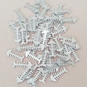 Oya Abiye Bileklik Kolye Pleksi Metalik Plastik Pul Gümüş Renk 24 gram 150 adet - BNC589