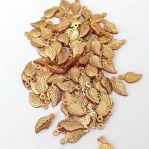 Oya Abiye Bileklik Kolye Pleksi Metalik Plastik Pul Altın Renk 8 gram 85 adet - BNC486