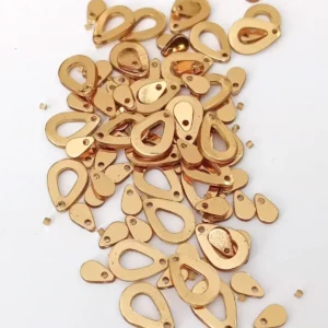 Oya Abiye Bileklik Kolye Pleksi Metalik Plastik Pul Altın Renk 8 gram 30 adet - BNC496