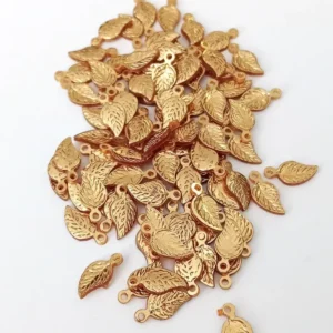 Oya Abiye Bileklik Kolye Pleksi Metalik Plastik Pul Altın Renk 24 gram 255 adet - BNC546