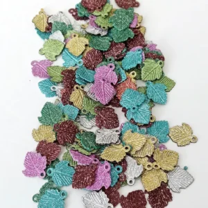 Oya Abiye Bileklik Kolye Pleksi Metalik Plastik Pul Karma Renk 24 gram 390 adet - BNC559