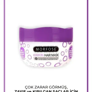 Keratin Saç Maskesi 500 ML - Yıpranmış Saçlar için - mrfs